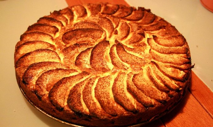 Яблочный торт по‑итальянски