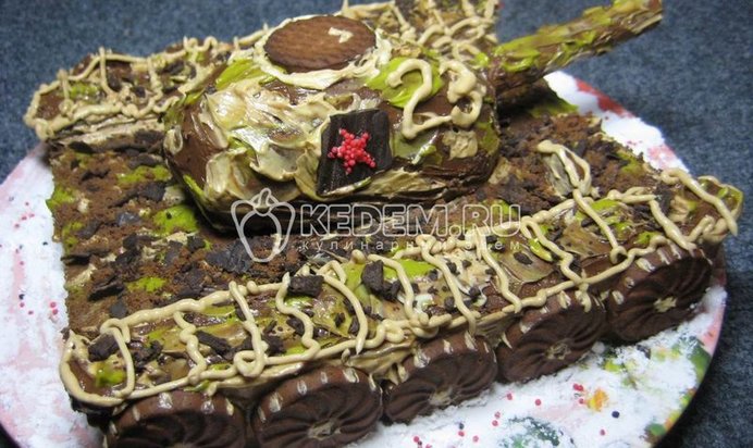 Торт «Танк»