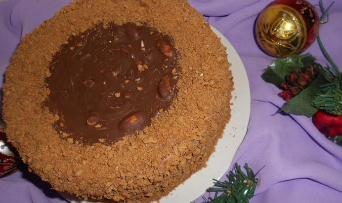 Торт Шоколадный медовик