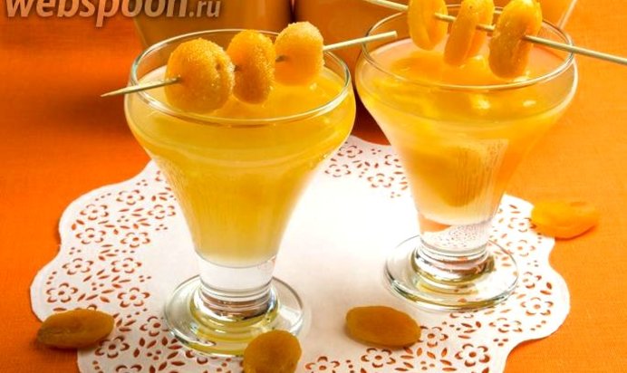 Кисель из кураги