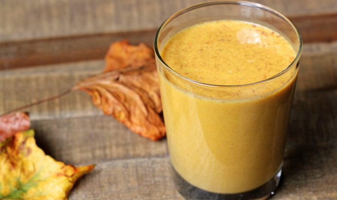 Тыквенно-молочный коктейль