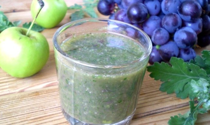 Зеленый коктейль для похудения