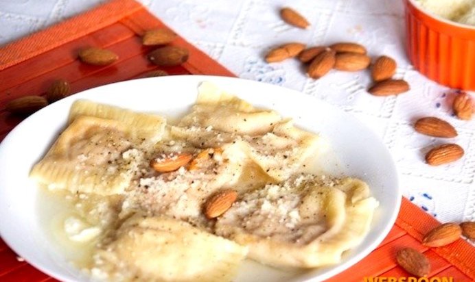 Тортелли с тыквой и рикоттой