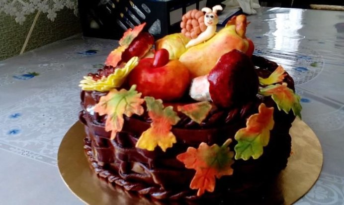 Шокомастика для оформления тортов