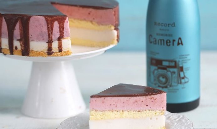 ДИЕТИЧЕСКИЙ ТОРТ ПТИЧЬЕ МОЛОКО С КЛУБНИЧНЫМ СУФЛЕ