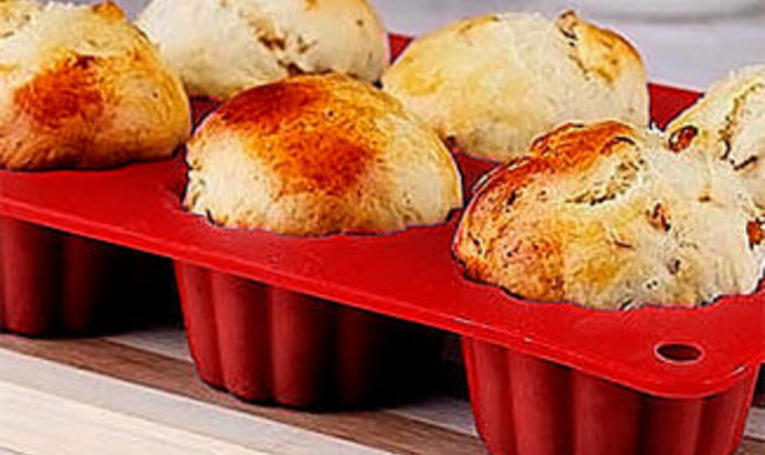 Кексы в силиконовой форме