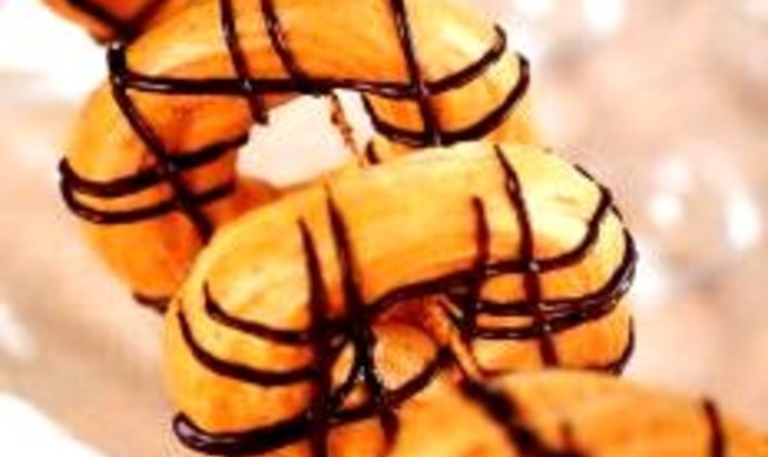 Кольца из заварного теста