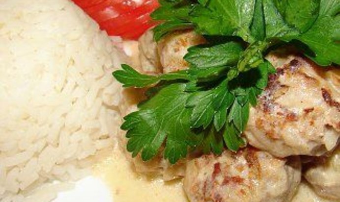 Ленивые голубцы в виде фрикаделек