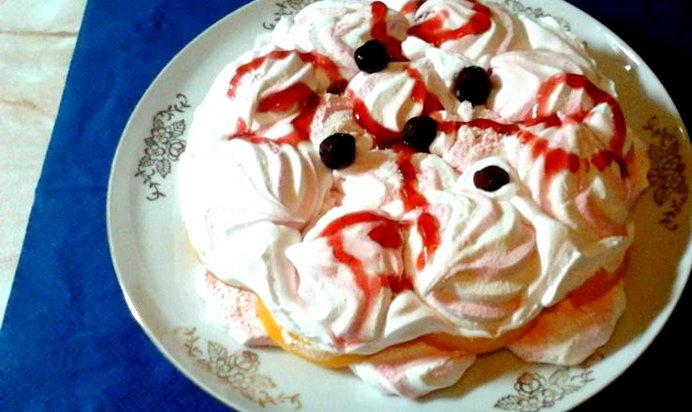 Торт из зефира