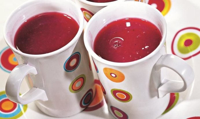 Кисель из смородины и малины