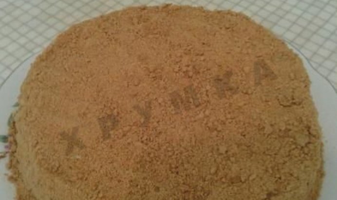 Торт Медовый с заварным кремом