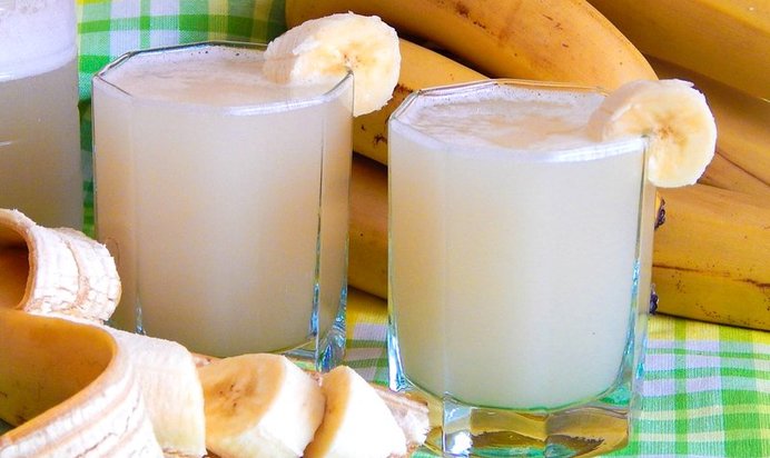 Квас из банановой кожуры