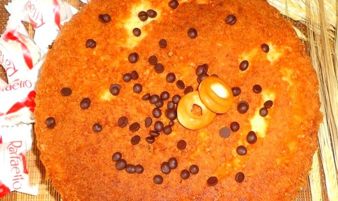 Торт с творожно-заварным кремом