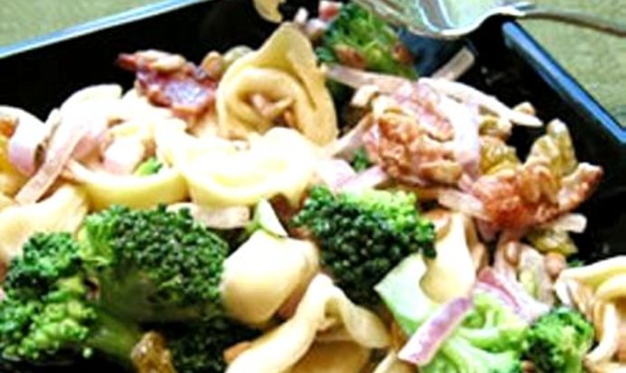 Тортеллини с брокколи