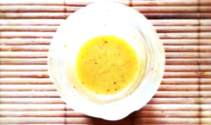 Горчичная заправка для салата