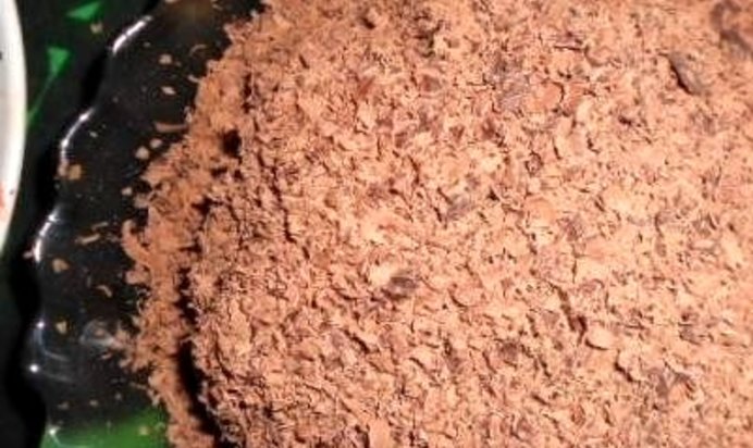 Шоколадно-банановый торт без выпечки