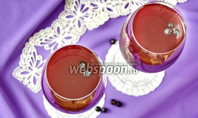 Кисель из черники