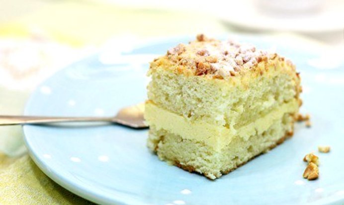 Торт «Подарочный» со сливочным кремом