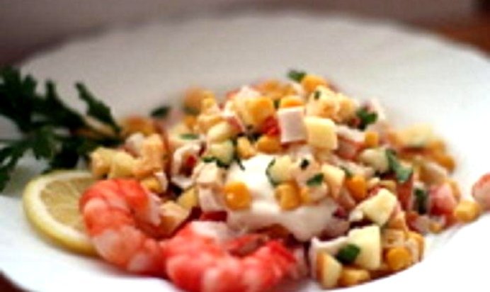 Салат Сокровища Посейдона