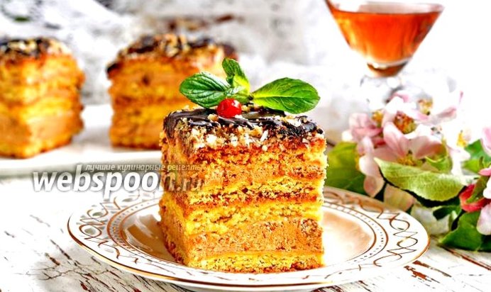 Торт Воздушный сникерс