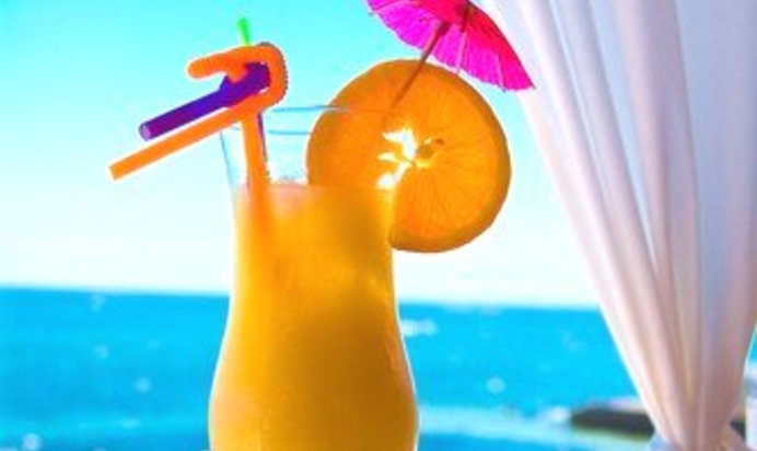 Миндально-апельсиновый коктейль