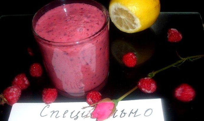 Малиновый напиток