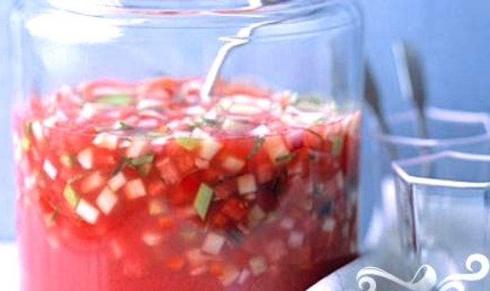 Гаспачо из арбуза
