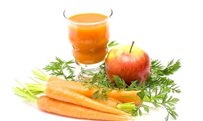 Сок из грейпфрута и моркови