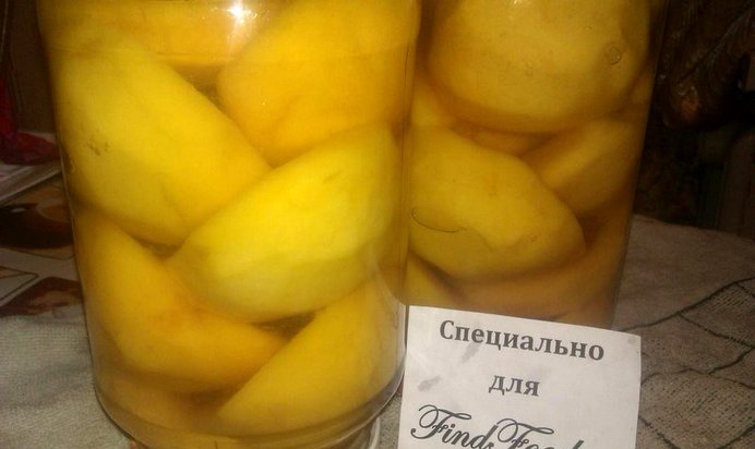 Консервированные персики в легком сиропе