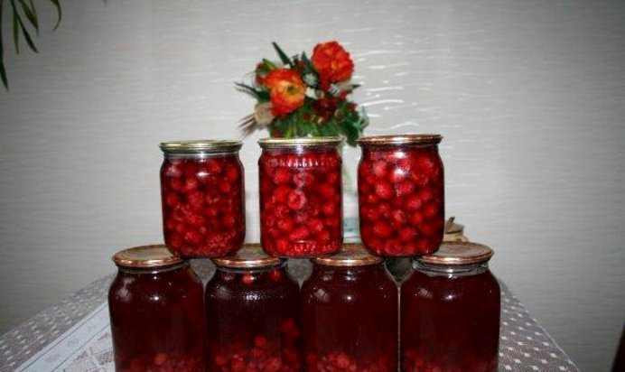 Компот из малины