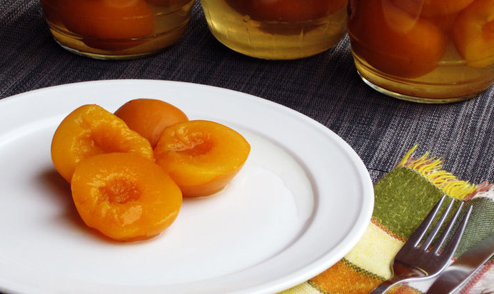 Персики в сиропе