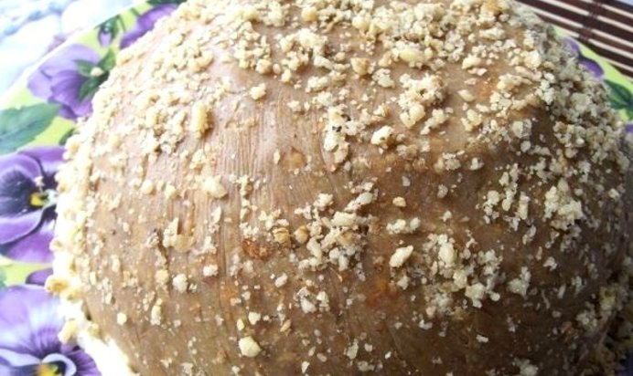 Торт банановый с желатином