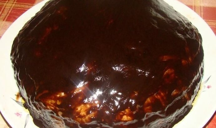 Торт лимонный Дануся