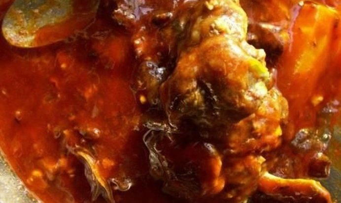 Гуляш из мяса нутрии