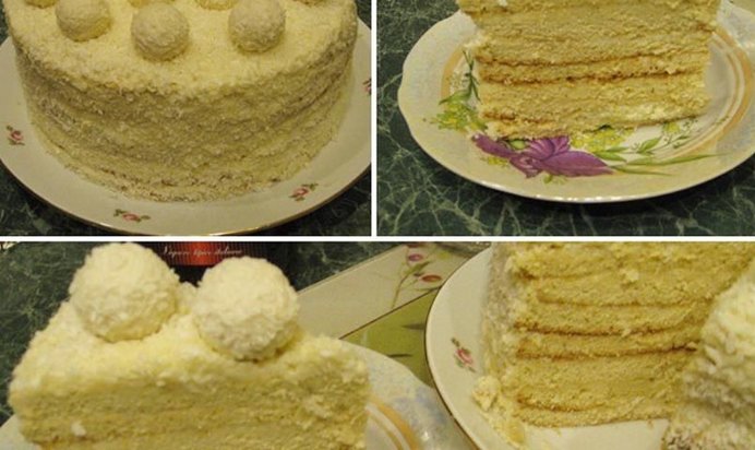 Торт Рафаэлло