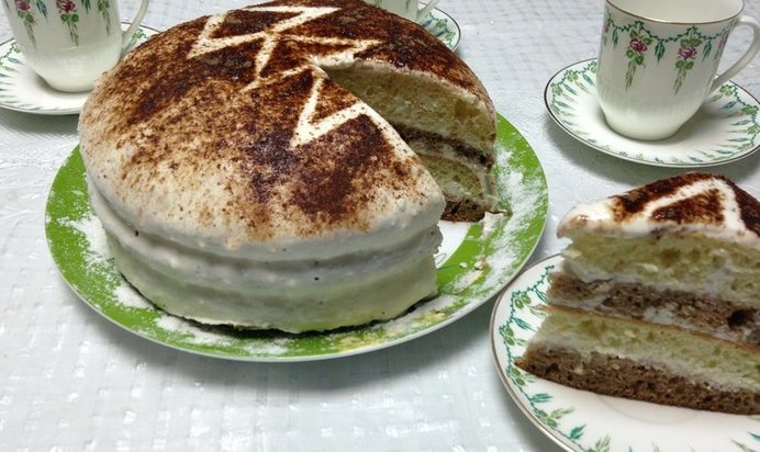 Торт «Зимняя сказка»