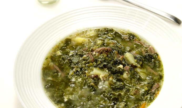 Зеленый борщ Елены Никифоровой