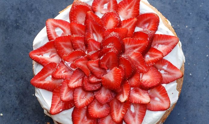 Сыроедческий торт