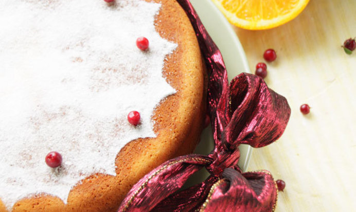 Новогодний торт Vassilopitta