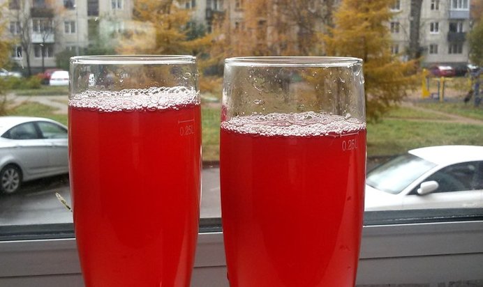 Клюквенный морс