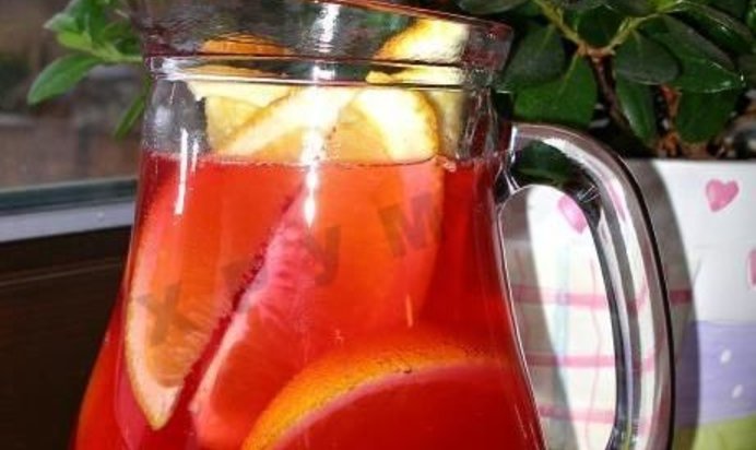 Пунш безалкогольный гранатово-апельсиновый