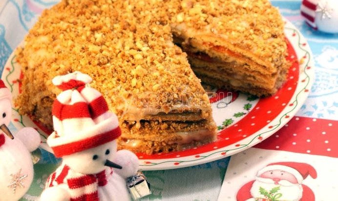 Новогодний торт «Каприз»