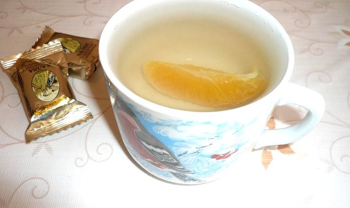 Компот из клементинов и фиников