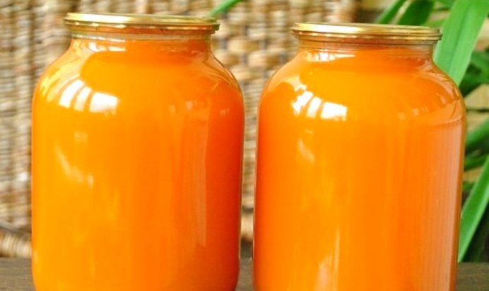 Сок из тыквы на зиму