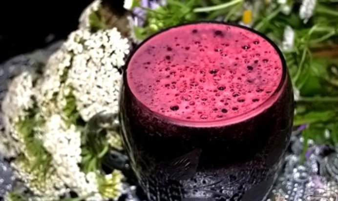 Черничный морс