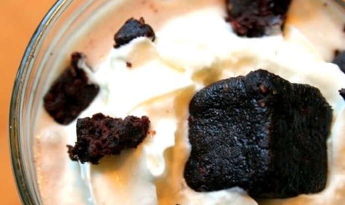 Кефир с изюмом