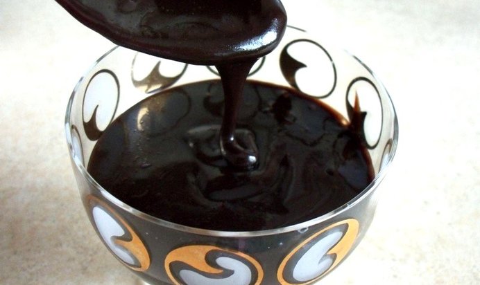 Шоколадная глазурь для тортов