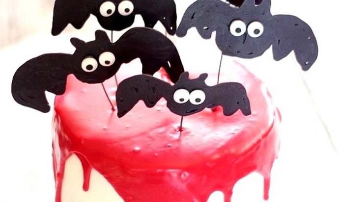 Торт Вампир на Хэллоуин