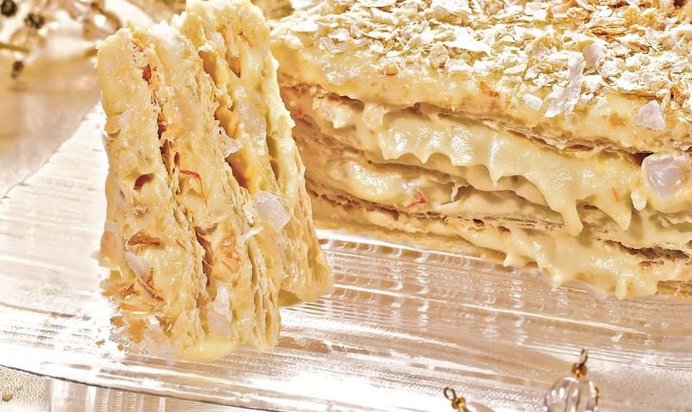 Восточный торт Наполеон