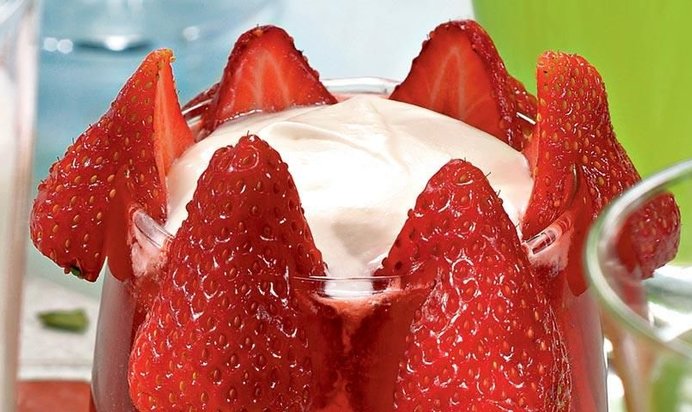 Клубничный напиток